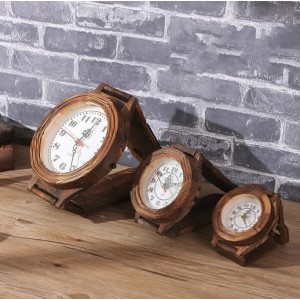 Sieninis laikrodis "Medžio stilius 5" (55 cm)