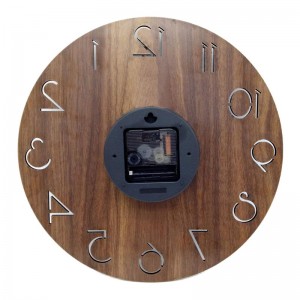 Sieninis laikrodis "Medinė klasika" (30 cm)