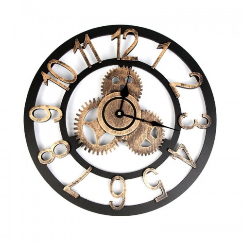 Sieninis laikrodis "Metalo stilius 2" (40 cm)