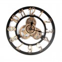 Sieninis laikrodis "Metalo stilius 2" (40 cm)