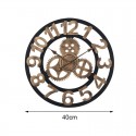 Sieninis laikrodis "Stiliaus progresas" (40 cm)