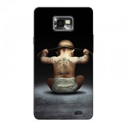 Dėklas Samsung Galaxy S2 "Originalusis stilius"