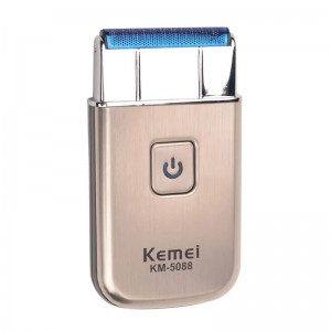 Elektroninis vyriškas barzdos skustuvas "Auksinė elegancija" (aukštos kokybės, greitai pakraunamas)