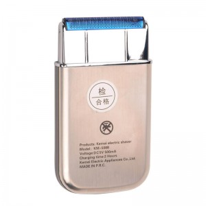 Elektroninis vyriškas barzdos skustuvas "Auksinė elegancija" (aukštos kokybės, greitai pakraunamas)