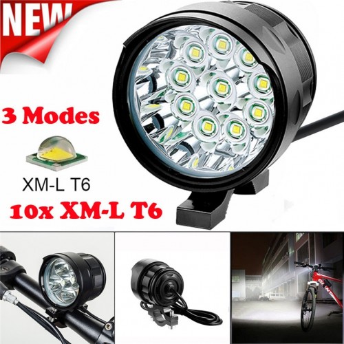 Dviračio prožektorius "Šviesos energija" (10 LED)