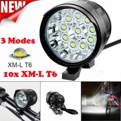 Dviračio prožektorius "Šviesos energija" (10 LED)