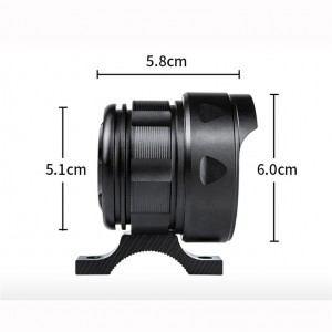 Dviračio prožektorius "Šviesos energija" (10 LED)