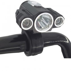 Dviračio prožektorius "Triguba šviesa 3"