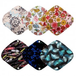 Daugkartinio naudojimo higieniniai įklotai "Švaruolė 6" (6 vnt.)