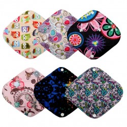 Daugkartinio naudojimo higieniniai įklotai "Švaruolė 8" (6 vnt.