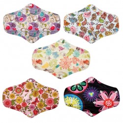 Daugkartinio naudojimo higieniniai įklotai "Gudruolė 21" (5 vnt.)