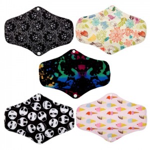 Daugkartinio naudojimo higieniniai įklotai "Gudruolė 28" (5 vnt.)