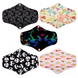 Daugkartinio naudojimo higieniniai įklotai "Gudruolė 28" (5 vnt.)