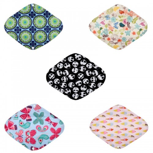 Daugkartinio naudojimo higieniniai įklotai "Gudruolė 32" (5 vnt.)