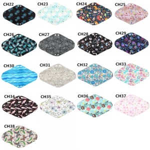 Daugkartinio naudojimo higieniniai įklotai "Išsirinkau pati 8" (5 vnt.)