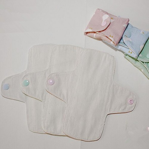 Daugkartinio naudojimo higieniniai įklotai "Cotton Organic" (16 cm)