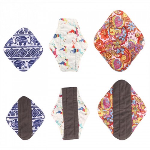 Daugkartinio naudojimo higieniniai įklotai "Rinkinukas 9" (3 vnt.)