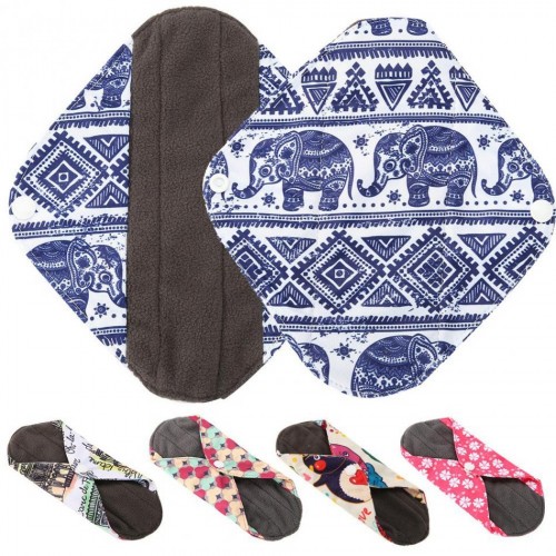 Daugkartinio naudojimo higieniniai įklotai "Geras pasirinkimas 5" (6 vnt.)