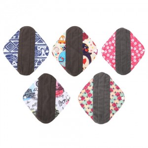 Daugkartinio naudojimo higieniniai įklotai "Geras pasirinkimas 5" (6 vnt.)