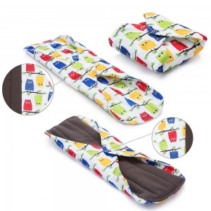 Daugkartinio naudojimo higieniniai įklotai "Geras pasirinkimas 6" (6 vnt.)