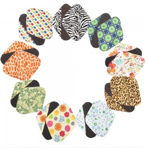 Daugkartinio naudojimo higieniniai įklotai "Geras pasirinkimas 12" (6 vnt.)