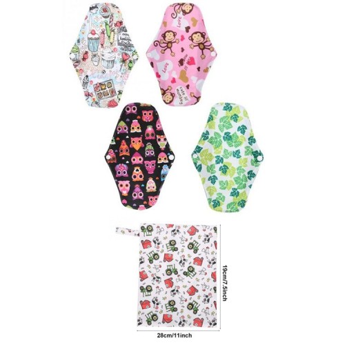 Daugkartinio naudojimo higieniniai įklotai "Geras pasirinkimas 17" (2 vnt.)