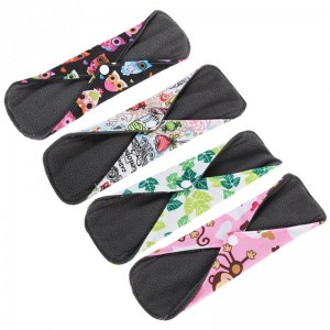 Daugkartinio naudojimo higieniniai įklotai "Geras pasirinkimas 19" (8 vnt.)