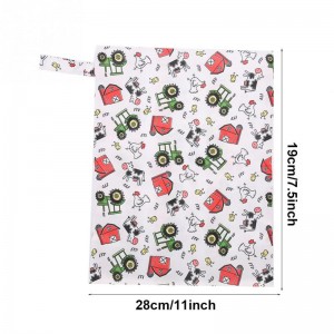 Daugkartinio naudojimo higieniniai įklotai "Geras pasirinkimas 19" (8 vnt.)