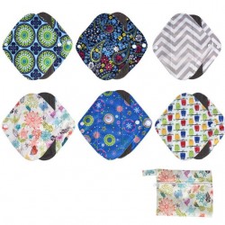 Daugkartinio naudojimo higieniniai įklotai "Geras pasirinkimas 20" (6 vnt.)