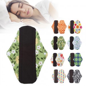 Daugkartinio naudojimo higieniniai įklotai "Geras pasirinkimas 23" (8 vnt.)