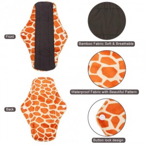 Daugkartinio naudojimo higieniniai įklotai "Geras pasirinkimas 23" (8 vnt.)