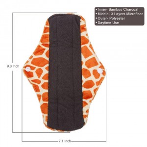 Daugkartinio naudojimo higieniniai įklotai "Geras pasirinkimas 23" (8 vnt.)