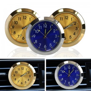 Laikrodis automobiliui "Auksinė elegancija"