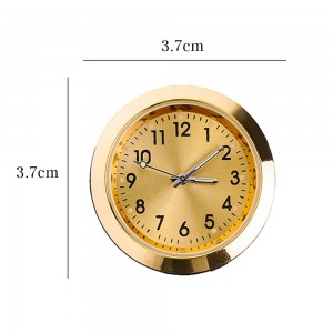 Laikrodis automobiliui "Mėlynasis stilius"