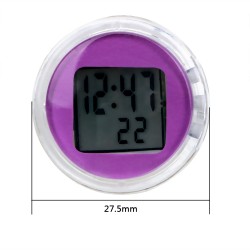Laikrodis automobiliui "Violetinis stilius"