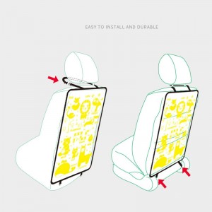 Automobilio sėdynės apsauga vaikui "Patogiau 11"