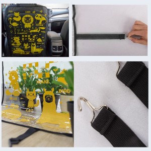 Automobilio sėdynės apsauga vaikui "Patogiau 11"