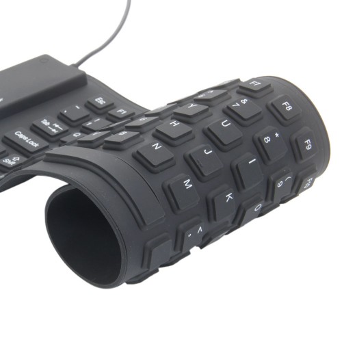 Silikoninė USB klaviatūra