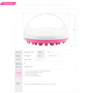 Elektroninis kūno masažuoklis "Nuostabūs prisilietimai" (liekniantis, anticeliulitinis, atpalaiduojantis)