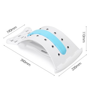 Daugiagalimybinis nugaros masažuoklis-treniruoklis "Relax 15" (3 lygių)