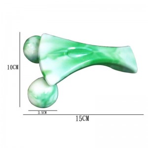 Veido masažuoklis "Žalieji kamuoliai"