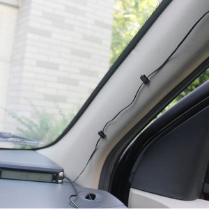 Laidų laikikliai automobiliui "Daug patogiau 2" (10 vnt)