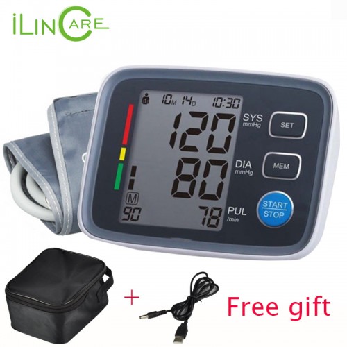 Elektroninis kraujospūdžio matuoklis "Viskas bus gerai" (nešiojamas, pulso stebėsena)