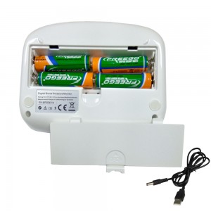 Elektroninis kraujospūdžio matuoklis "Viskas bus gerai" (nešiojamas, pulso stebėsena)