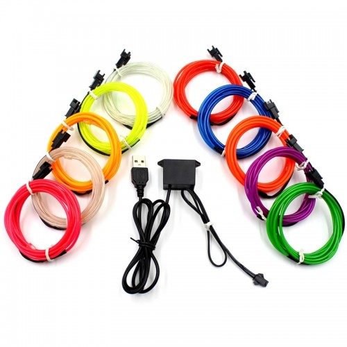 LED apšvietimo sitema "Progresas" (1 metras, USB)