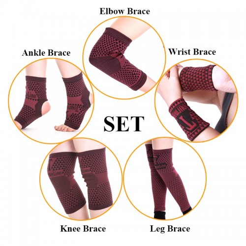 Šildančios magnetinės rankų ir kojų apsaugos "Močiutės