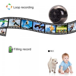 Mini kamera "Seklio burbulas"