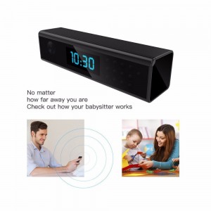 Laikrodis su slapta kamera "Aukščiausia klasė 5" (Wifi, IP)