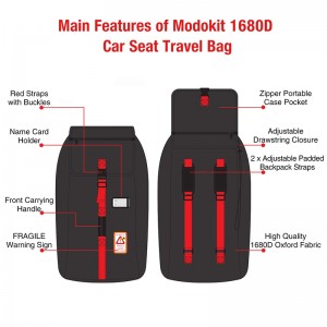 Automobilio kėdutės apsauginis užvalkalas "Aukščiausia klasė"