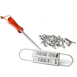 Plieninis barbekiu žymeklis "Aukščiausia klasė"